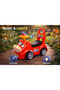 Premium Animal Ride-On Car, Foot-to-Floor Push Car with Backrest (1–5Y) - 2