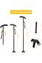 Walking Stick – Folding Adjustable Height Cane with LED Light - 3