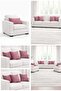 Velvet Textured Dried Rose Throw Pillow Cover (1 Piece) - 7