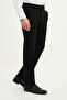Straight Super Slim Fit Zippered Pocket Men's Trousers Black - 38344.26Y - 3