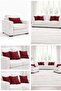 Velvet Textured Burgundy Throw Pillow Cover (1 Piece) - 7