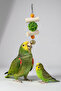Rattan Bulk Bird Toy |   Natural Wood and Wicker Ball Bird Activity Toy