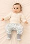 Baby Booties Pants, Self-Socking Pants, 100% Cotton