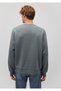 Bisiklet Yaka Yeşil Basic Sweatshirt 0S10276-71577 - 4