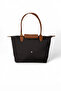Women's Black Medium Size Strap Hand and Shoulder Bag - 3