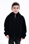 Hooded, Pocketed, Plush Children's Coat Rb-680