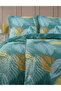 Satin 100% Cotton Single Duvet Cover Set Venera - 5