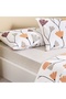 Lassie Double Pique Set - Brown with Crown Print - 3