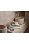 Ethna Pure Cotton Cotton Turkish Bath Set Ecru Stone