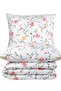 Satin 100% Cotton Single Duvet Cover Set Olivia |   Without Sheets - 7
