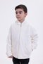 Hooded, Pocketed, Double-Sided Fleece, Children's Sweat Rb-660 - 3