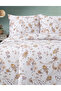 Satin 100% Cotton Single Duvet Cover Set Liselotte |   Without Sheets - 5
