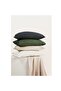 X Tencel ™   Lyocell Set of 2 Flounce Pillowcases Beige - 3