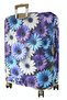 (My # 145 Purple Flowers) Case for Luggage Purple-Medium Size - 3