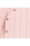 Knitwear Unisex Double-Breasted Hair Braid 3-Piece Set Powder - 5