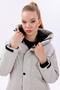Women's Stone Fleece-Lined Fur-Trimmed Water and Windproof Hooded Winter Coat & Jacket & Parka - 5
