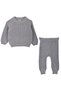 Unisex Knitwear Thessaloniki Set Gray 6-24 Months