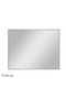 Rectangular Plain Bathroom Mirror 70 x 90cm