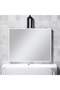 Rectangular Plain Bathroom Mirror 70 x 90cm - 2