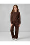 Girl's Osysho Fabric 5-14 Years Wide Leg Stone Bottom Top Transitional 2-Piece Tracksuit Set