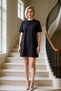 Women's Crew Neck Long Sleeve Standard Sleeve Fit Shift Dress Functional Durable Aesthetic - 3