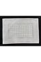 100% Cotton Checker Pattern Foot Towel (50X70 cm) Light Gray - 4