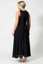 Women's Plus Size Halter Neck Chiffon Woven A-Line Dress Standard Sleeve Functional Stylish - 6