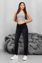 Women's High Waist Stretch Fabric Soft-Textured Comfort Mom Jeans - 8