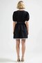 Women's V-Neck Short Sleeve Balloon Sleeve Skater Fit Mini Woven Dress Functional Durable Sports - 6