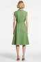 Women's Plus Size Shirt Collar Standard Sleeve Solid Pattern Woven Look Dress Aesthetic - 6
