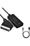 Scart to HDMI Converter 720P 1080P Supported Pal Ntsc Compatible Old Tv Dvd Vhs |   Zr1126 - 2