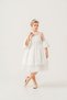 9-13 Years Special Design Spanish Sleeveless Girls Evening Dress Prom Dress Gift with Crown 7068 - 2