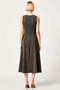 Women's A-Line Crew Neck Sleeveless Maxi Knitted Dress Functional Stylish - 6