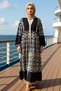 Women's Collar Raglan Sleeve Long Sleeve Maxi Dress Woven Functional Quality