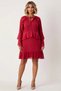 Women's Plus Size Halter Neck Batwing Sleeve Long Sleeve A-Line Dress Functional Stylish - 5
