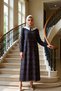 Women's Peter Pan collar Standard Sleeve Long Sleeve a Line Mold Dress Functional Modern - 3