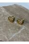Pearl Detailed Heart Model Steel Earrings