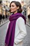 Women's Soft Textured Four Seasons Wearable Vegan Pashmina Shawl Scarf