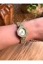 Vintage Stone Gold Inside Gold Women's Wristwatch - 4