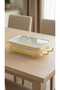Buffet warmer, rectangular serving dish, 12 cm, with a unique and elegant design.
