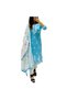 Blue Rayon Cotton Salwar Kameez & Dupatta Set - FFT5826 | Blue