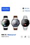 RW-75 Waterproof Smart Watch with AMOLED Curved Display 3 Set Straps and in Built Torch - 2