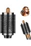 Large Round Volumizing Dryer and Curling Brush, Compatible with Famous Brands