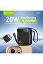 بنك طاقة صغير الحجم من بافين، طراز PC1187S، بسعة 10000 مللي أمبير وقوة 20 واط، مزود بخاصية الشحن السريع وشاشة LED. - 2