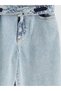 Wideleg Girl's Jean Trousers - 3