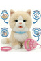 Fluffy Cat Toy for Kids Remote Control Leash Electronic Musical Pet Kids Toy Interactive Plush Toy - 3