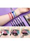 Eye Makeup Brushes Set Professional 15pcs Eyeshadow Blending Concealer Eyebrow Eyeliner Brush T177 - 4