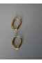 Special Series Mini Stone Detail Square Xp Gold Earrings - 3