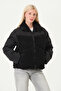 Women's Coat Plush Detailed Double Fabric Women's Coat