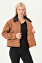Women's coat leather collar women's coat - 5